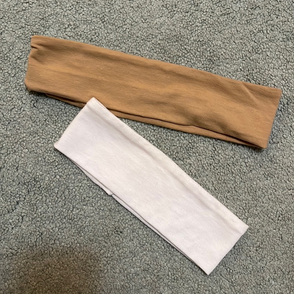 Set of 2 headbands- different lengths